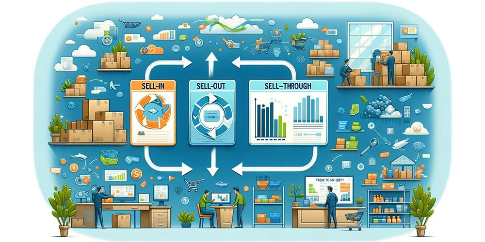 sell-in vs sell-out vs sell-through